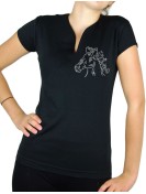  Horse Head - Women's V-Neck T-shirt