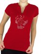 Bottes sous chapeau Women's V-neck T-shirt