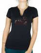 Couple de danseurs - T-shirt femme Col V