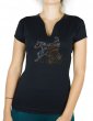 Reining - T-shirt femme Col V