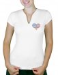Petit Coeur USA - T-shirt femme Col V