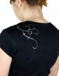 guitare usa arabesque - T-shirt femme Col V