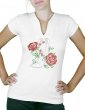Botte et Roses - T-shirt femme Col V