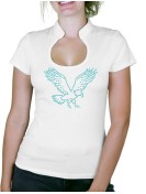Aigle - T-shirt femme Col Omega
