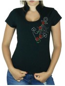 Marine Rock Anchor - Women's Omega Col T-shirt