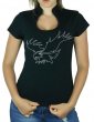 Aigle en Chasse - T-shirt femme Col Omega