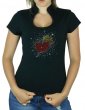 Danseuse - T-shirt femme Col Omega