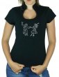 Danseurs Swing - T-shirt femme Col Omega