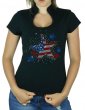 Etoile USA - T-shirt femme Col Omega