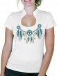 Collier Indien - T-shirt femme Col Omega