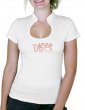 Dance Strass - T-shirt femme Col Omega