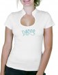 Dance Strass - T-shirt femme Col Omega