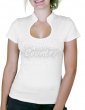 Country éclaté - T-shirt femme Col Omega