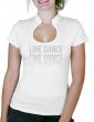 Line Dance Miroir - T-shirt femme Col Omega