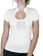 Salsa Miroir - T-shirt femme Col Omega
