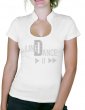 Line Dance Play - T-shirt femme Col Omega