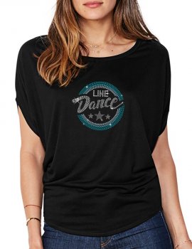 Macaron Line Dance - Bat Sleeves Women's T-Shirt