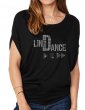 Line Dance Play - T-shirt femme Manches Chauve Souris