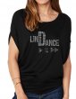 Line Dance Play - Women's T-shirt Bat Sleeves