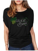 Celtic Dance - T-shirt femme Manches Chauve Souris