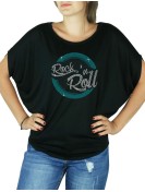 Macaron Rock'n Roll - Women's T-shirt Bat Sleeves
