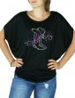 Bottes & Arabesques - T-shirt femme Manches Chauve Souris