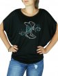 Bottes & Arabesques - T-shirt femme Manches Chauve Souris