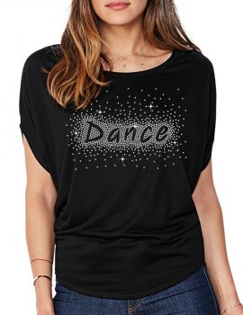 Dance Eclaté - T-shirt femme Manches Chauve Souris