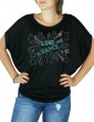 Line Dance Etoiles - T-shirt femme Manches Chauve Souris