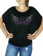 Chapeau Ailés - T-shirt femme Manches Chauve Souris