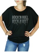 Rock'n Roll Miroir - T-shirt femme Manches Chauve Souris