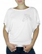 Tête de Cheval Strass - T-shirt femme Manches Papillon