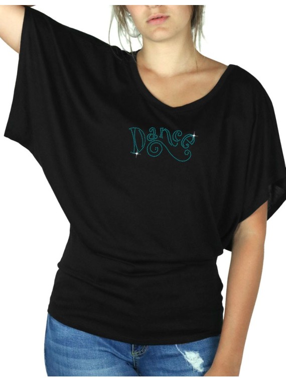 Dance - T-shirt femme Manches Papillon