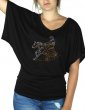 Reining - T-shirt femme Manches Papillon