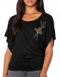 Chapeau Festif - T-shirt femme Manches Papillon