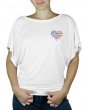 Petit Coeur USA - T-shirt femme Manches Papillon