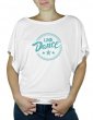 Macaron Line Dance Epuré - T-shirt femme Manches Papillon