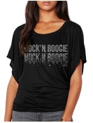Rock'n Boogie Miroir - T-shirt femme Manches Papillon
