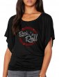 Macaron Rock'n Roll - T-shirt femme Manches Papillon