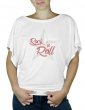 Etoile Nautique Rock'n Roll - T-shirt femme Manches Papillon