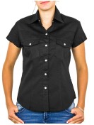 Chemise Femme Manches Courtes Unis