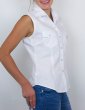 Chemise Femme Sans Manche Uni