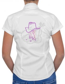 Banjo, Violon, Santiag - Lady shirt