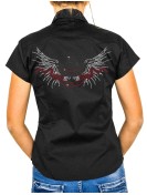 Chapeau Ailés - Chemise Femme Manches Courtes