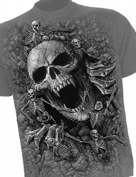 Skulls Cove - Tee-shirt gothique