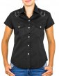 Cheval Au Galop - Chemise Femme Manches Courtes