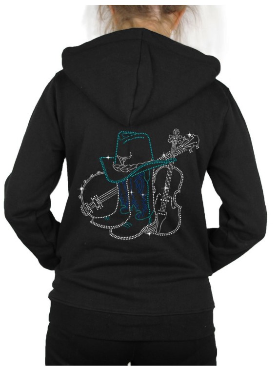 Grand Banjo & Violon - Hooded women's jacket