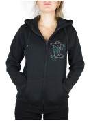 Bottes & Arabesques - Hooded women's jacket