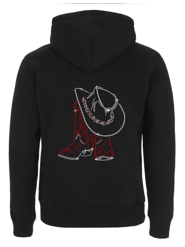 Santiags & Chapeau - Veste à capuche Homme