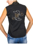 Bottes & Arabesques - Chemise Femme Sans Manche